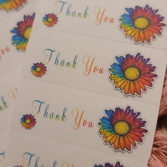 Thank you note cards (Pair up and save ) - Picture 2 of 2